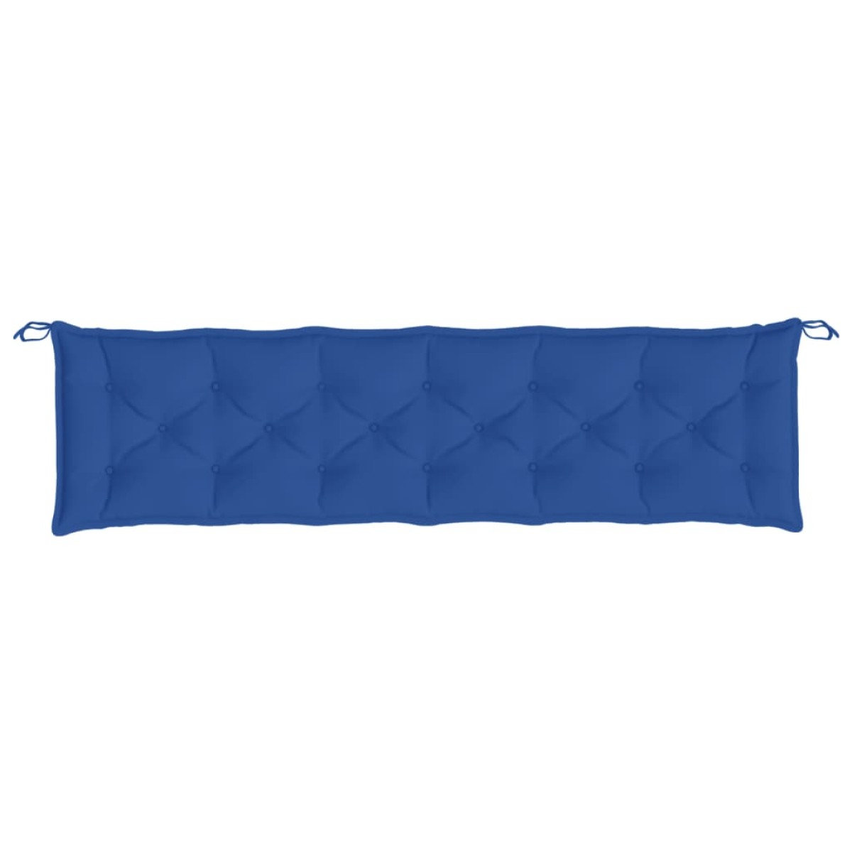vidaXL Μαξιλάρια Πάγκου Κήπου 2 τεμ. Μπλε 200x50x7cm Ύφασμα Oxford