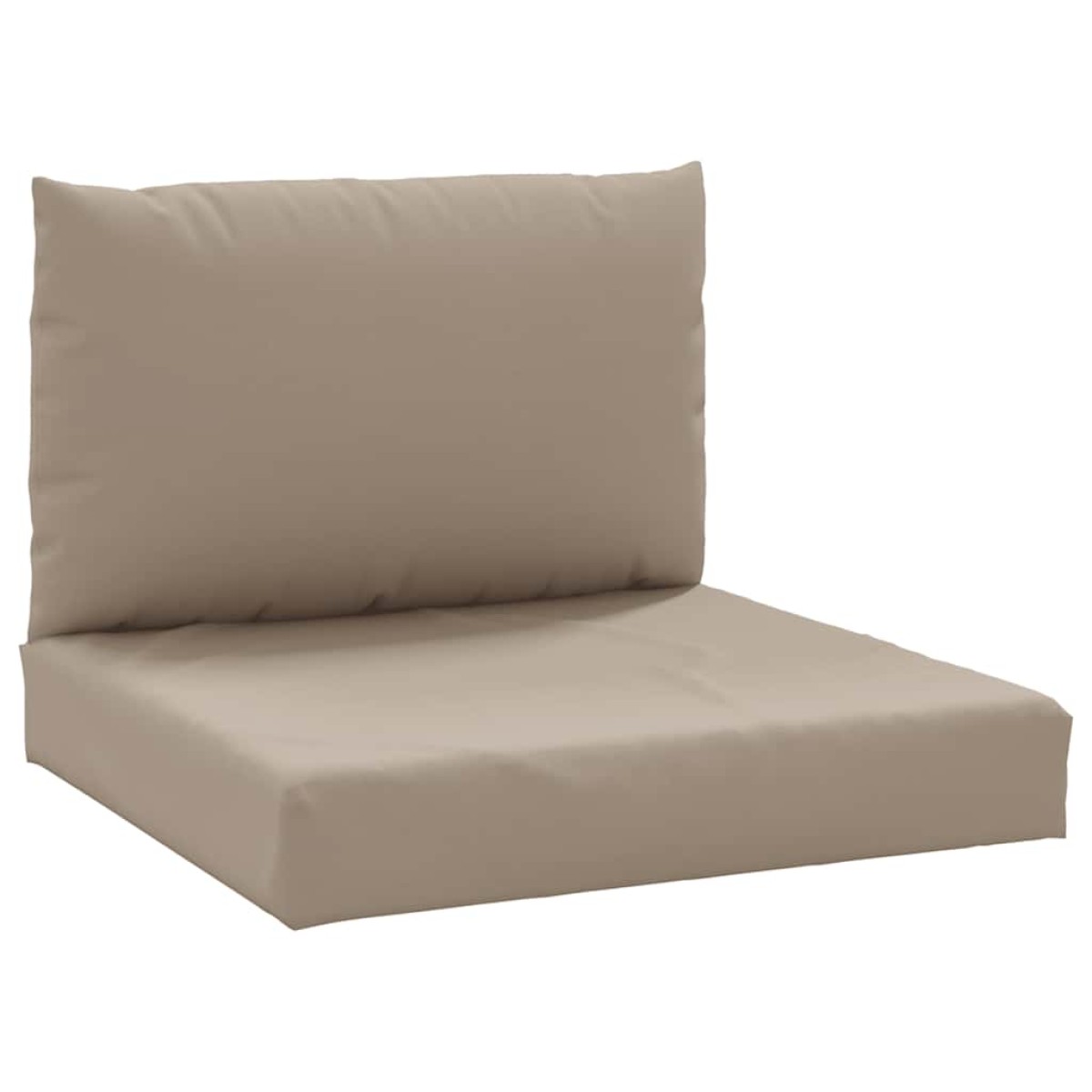 vidaXL Μαξιλάρια Παλέτας 2 τεμ. Taupe Ύφασμα Oxford