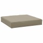 vidaXL Μαξιλάρια Παλέτας 2 τεμ. Taupe Ύφασμα Oxford