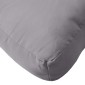 vidaXL Μαξιλάρι Παλέτας Γκρι 60x60x9,5 εκ. Ύφασμα Oxford