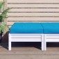 vidaXL Μαξιλάρια Παλέτας Αν. Μπλε 60x60x9,5 εκ. από Ύφασμα Oxford