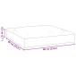 vidaXL Μαξιλάρι Παλέτας Πράσινο 60x60x9,5 εκ. Ύφασμα Oxford