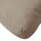 vidaXL Μαξιλάρια Παλέτας Taupe 60x60x9,5 εκ. από Ύφασμα Oxford