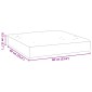 vidaXL Μαξιλάρια Παλέτας Taupe 60x60x9,5 εκ. από Ύφασμα Oxford