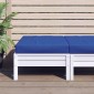 vidaXL Μαξιλάρια Παλέτας Μπλε 60x60x9,5 εκ. από Ύφασμα Oxford