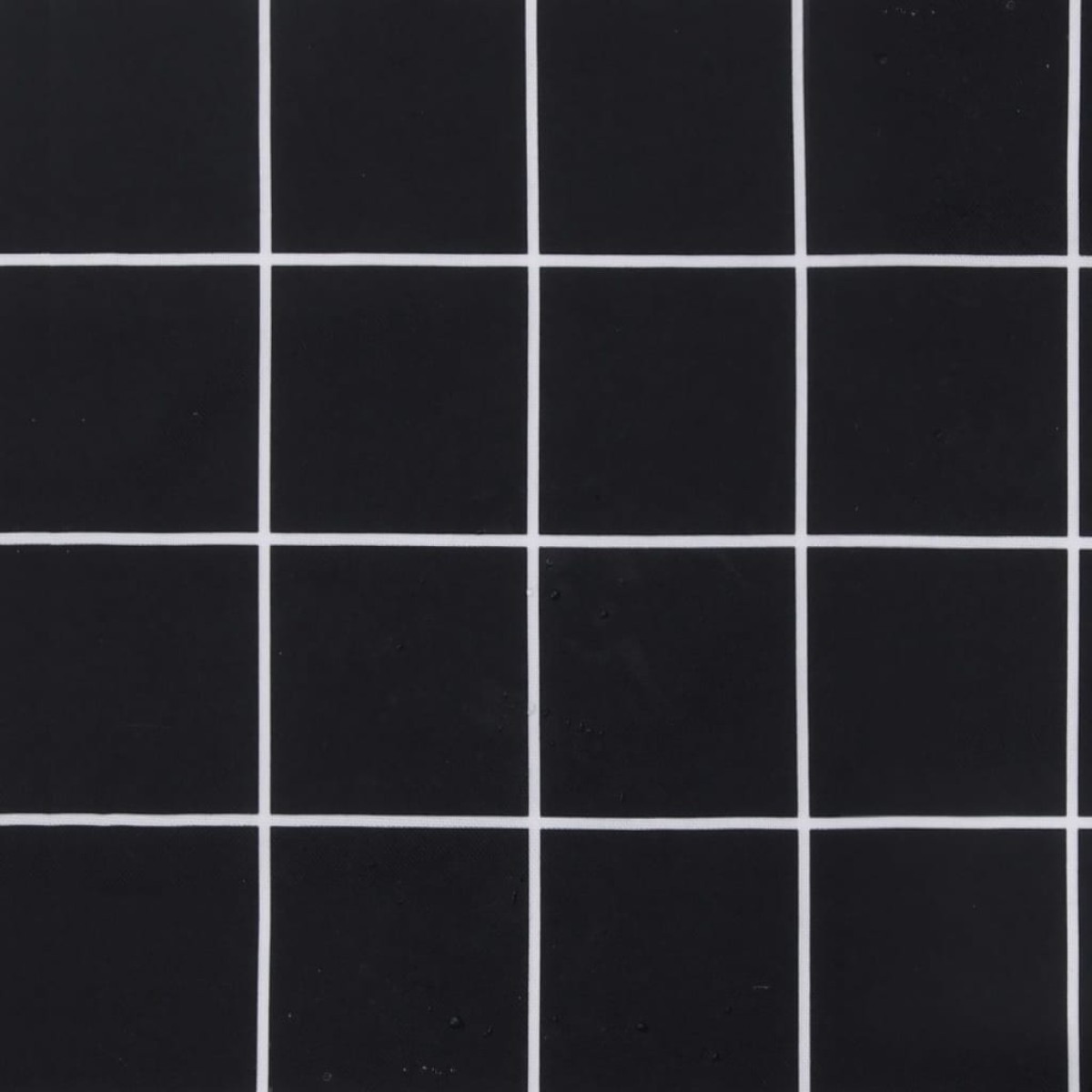 vidaXL Μαξιλάρι Παλέτας Μαύρο Καρό 60 x 60 x 8 εκ. Ύφασμα Oxford