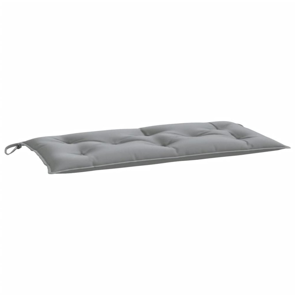 vidaXL Μαξιλάρι Πάγκου Κήπου Γκρι 110 x 50 x 7 εκ. Ύφασμα Oxford