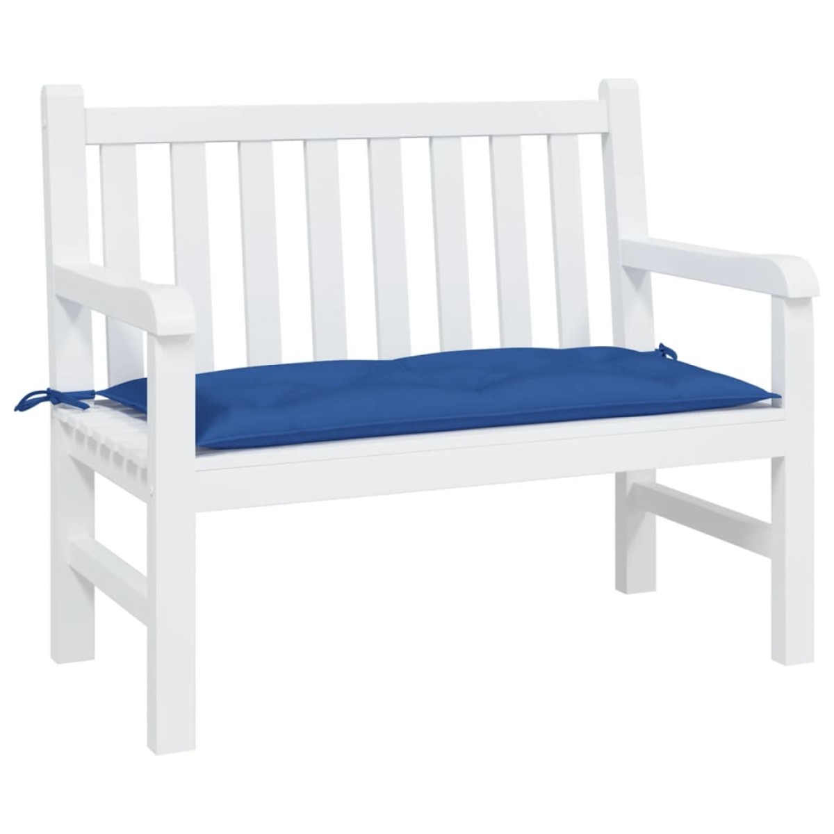 vidaXL Μαξιλάρι Πάγκου Κήπου Μπλε 110x50x7 εκ. Ύφασμα Oxford