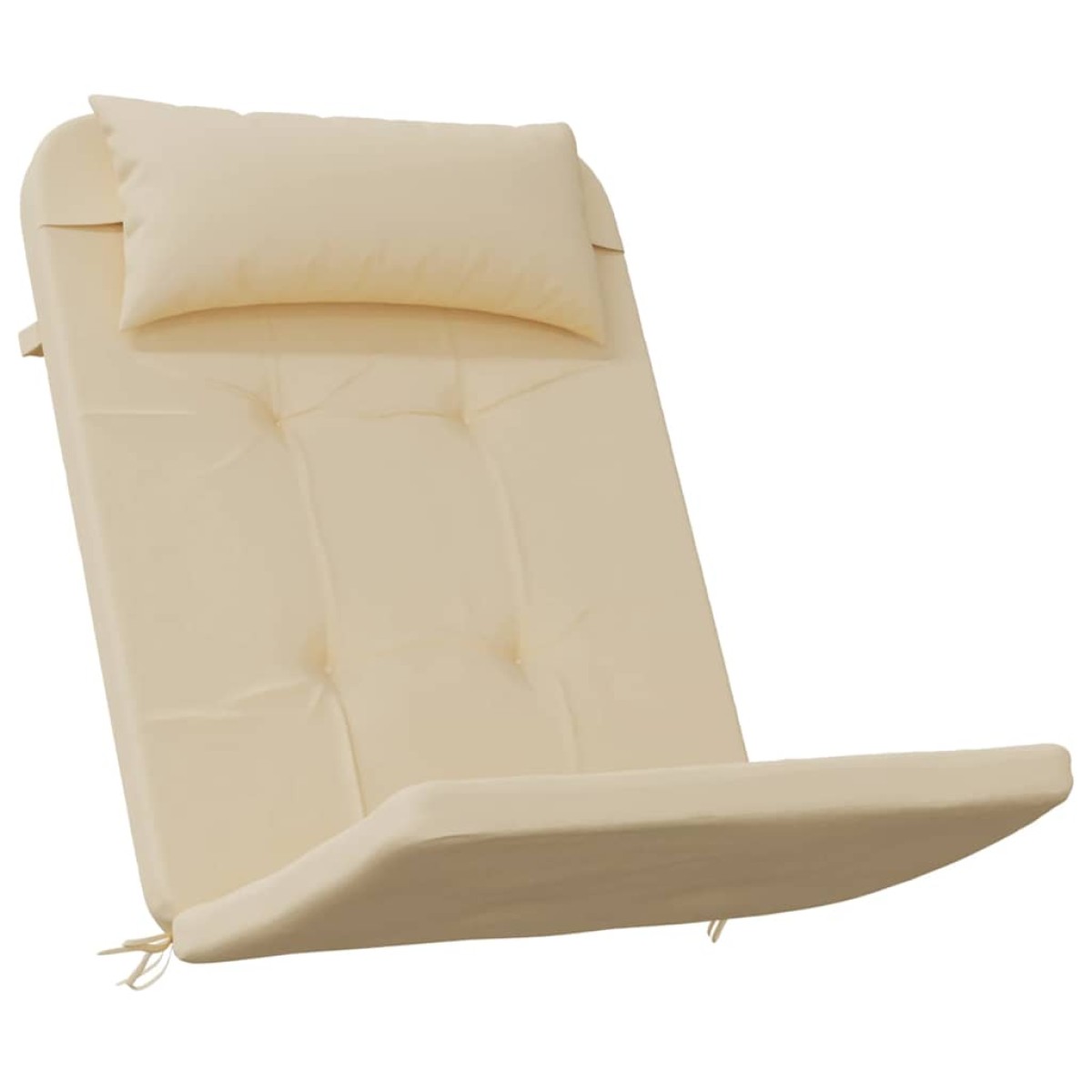 vidaXL Μαξιλάρια Καρέκλας Adirondack 2 τεμ. Μπεζ από Ύφασμα Oxford