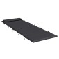 vidaXL Μαξιλάρι Ξαπλώστρας Μαύρο 180 x 60 x 3 εκ. από Ύφασμα Oxford