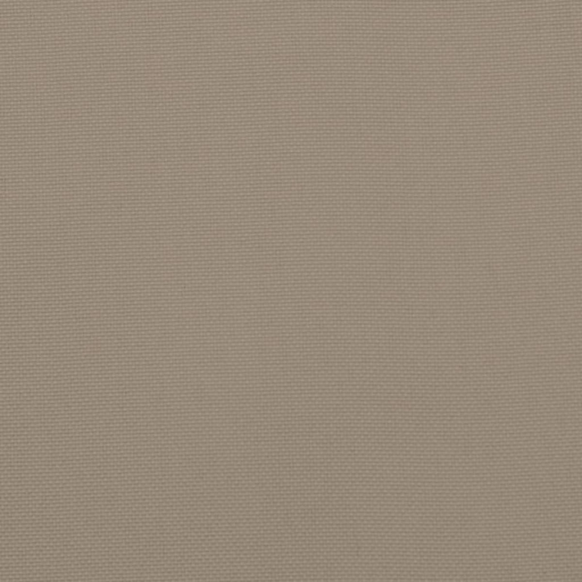 vidaXL Μαξιλάρι Στρογγυλό Taupe Ø 100 x 11 εκ. από Ύφασμα Oxford
