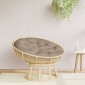 vidaXL Μαξιλάρι Στρογγυλό Taupe Ø 100 x 11 εκ. από Ύφασμα Oxford