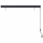 vidaXL Ρόλερ Κίτρινο και Μπλε 180 x 250 cm Ύφασμα και Αλουμίνιο