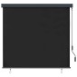 vidaXL Ρόλερ Ανθρακί 180 x 250 cm Ύφασμα και Αλουμίνιο