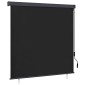 vidaXL Ρόλερ Ανθρακί 180 x 250 cm Ύφασμα και Αλουμίνιο