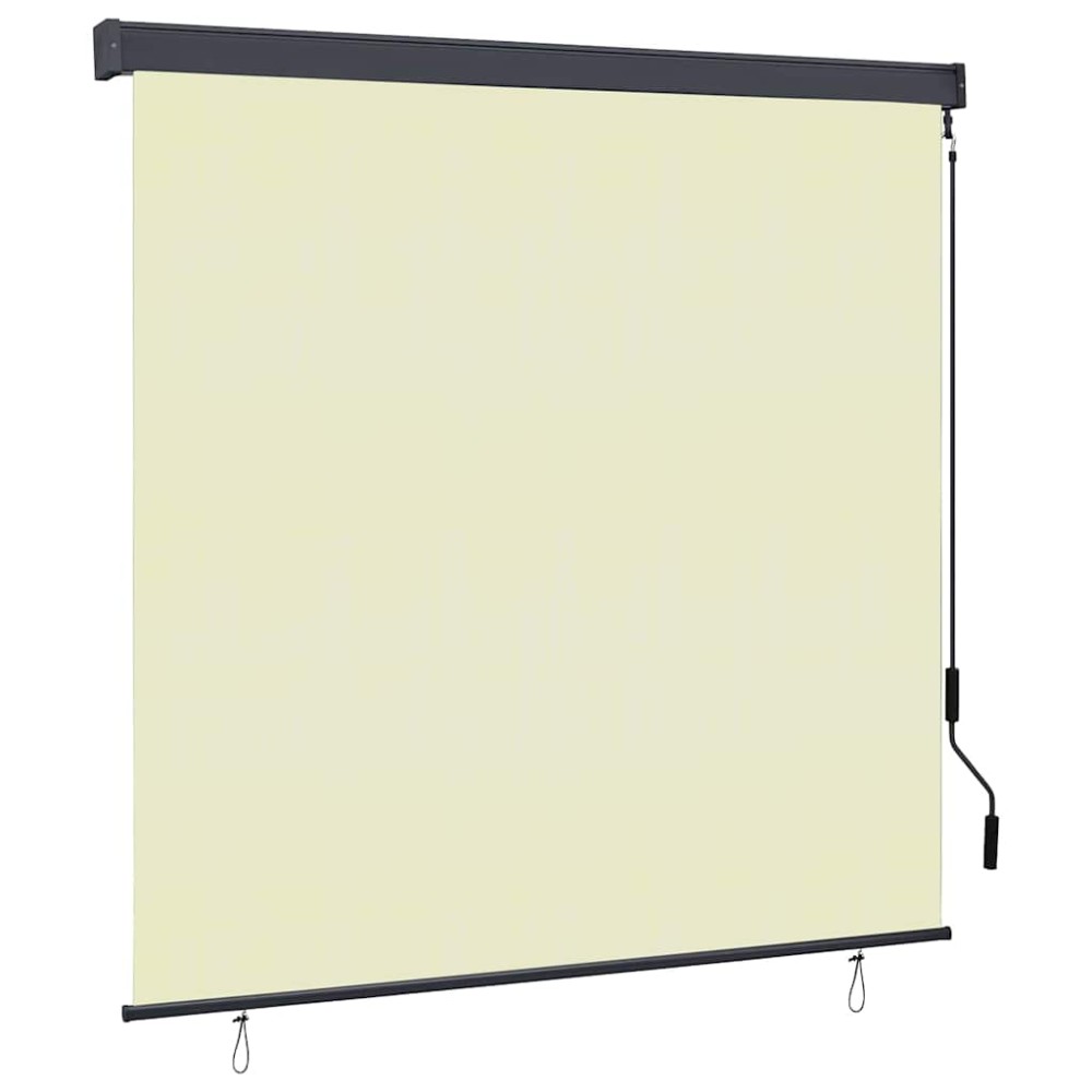 vidaXL Ρόλερ Κρεμ 180 x 250 cm Ύφασμα και Αλουμίνιο