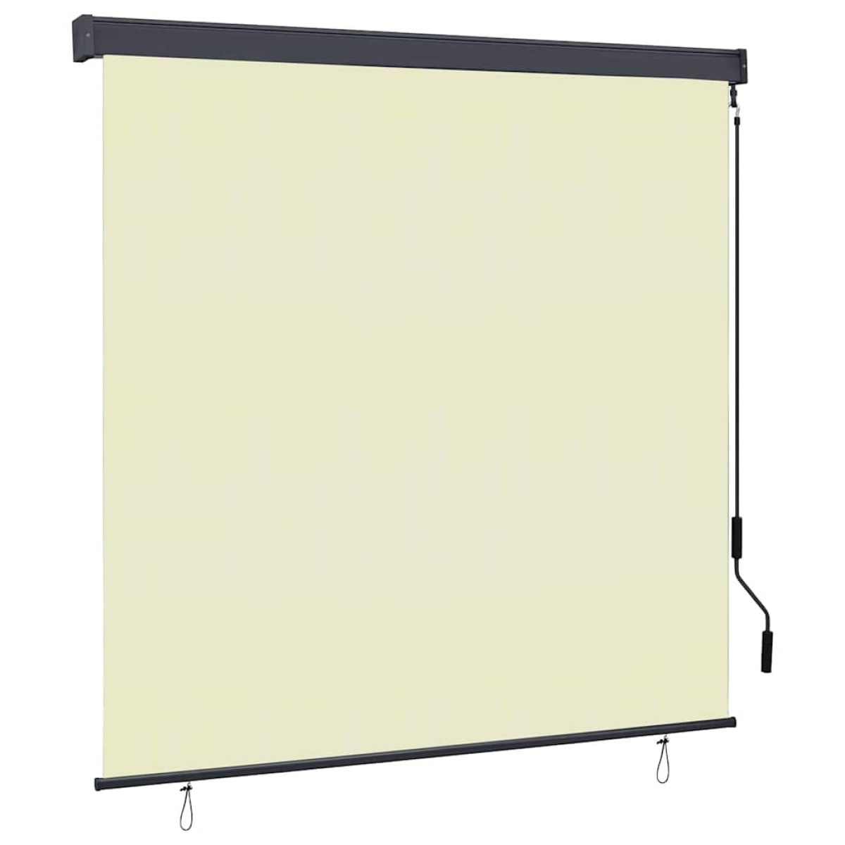 vidaXL Ρόλερ Κρεμ 180 x 250 cm Ύφασμα και Αλουμίνιο