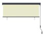 vidaXL Ρόλερ Κρεμ 180 x 250 cm Ύφασμα και Αλουμίνιο