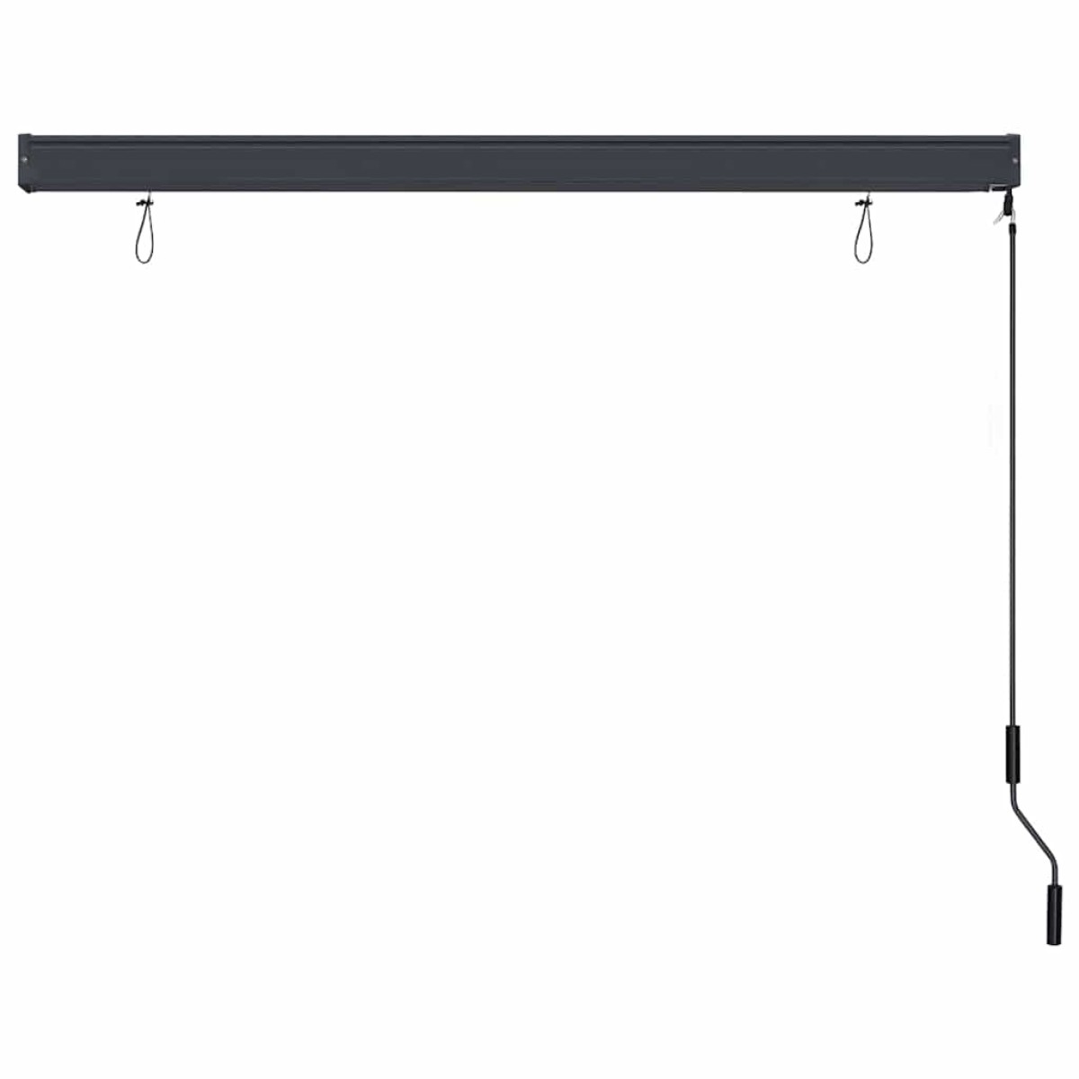 vidaXL Ρόλερ Κρεμ 180 x 250 cm Ύφασμα και Αλουμίνιο