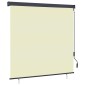 vidaXL Ρόλερ Κρεμ 180 x 250 cm Ύφασμα και Αλουμίνιο