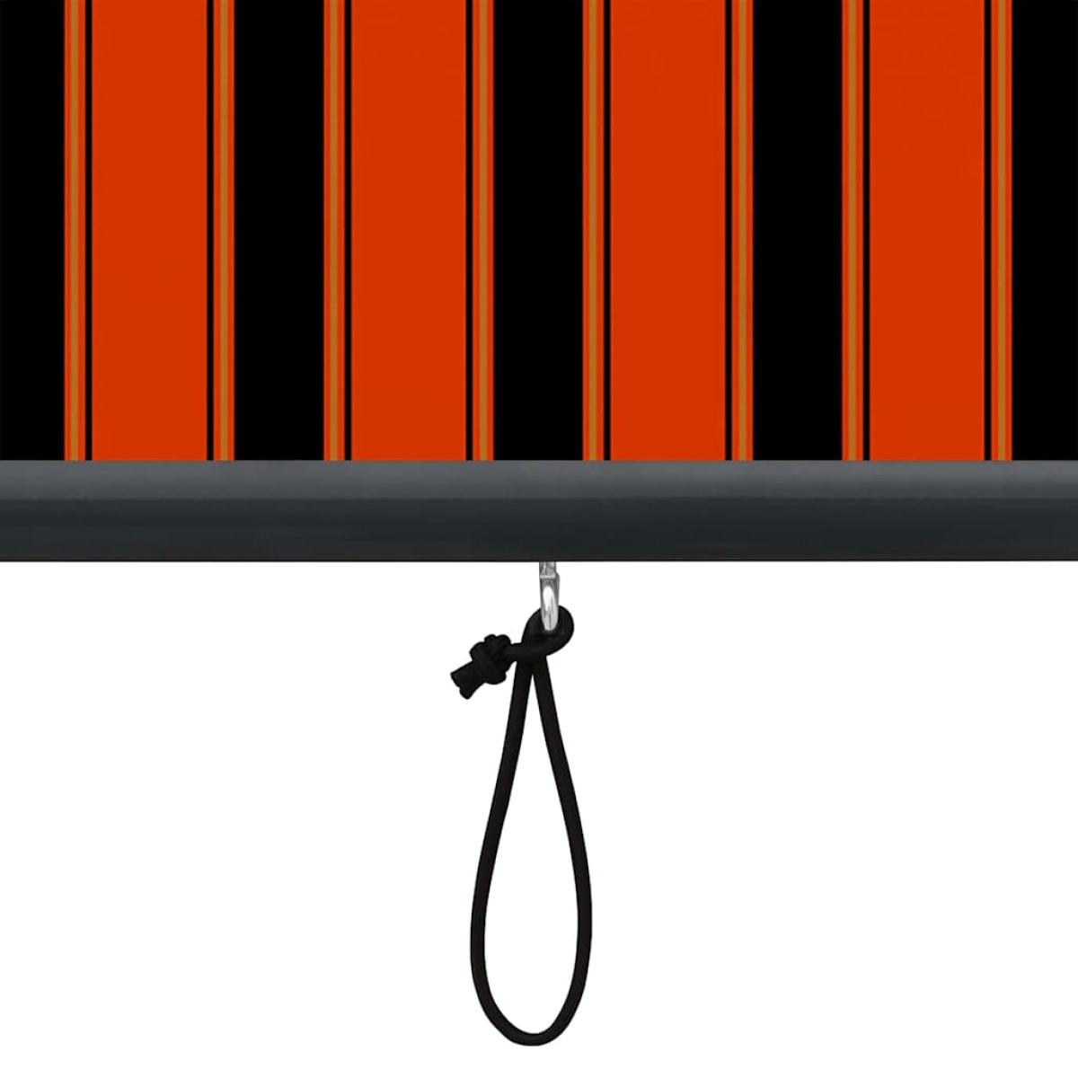 vidaXL Ρόλερ Πορτοκαλί και Καφέ 180 x 250 cm Ύφασμα και Αλουμίνιο