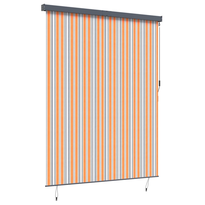 vidaXL Ρόλερ (στόρι) Κίτρινο και Μπλε 220 x 250 cm