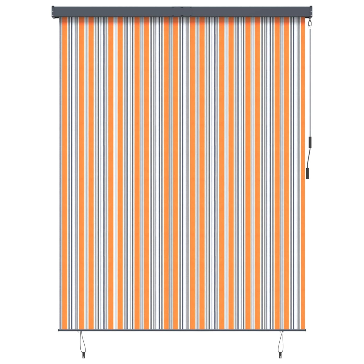 vidaXL Ρόλερ (στόρι) Κίτρινο και Μπλε 220 x 250 cm
