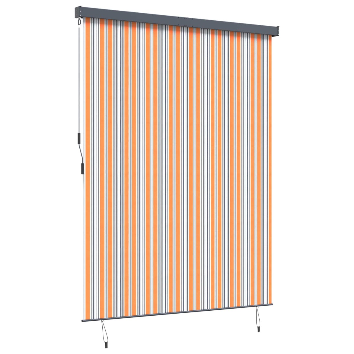 vidaXL Ρόλερ (στόρι) Κίτρινο και Μπλε 220 x 250 cm