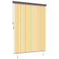 vidaXL Ρόλερ (στόρι) Λευκό και Πορτοκαλί 220 x 250 cm
