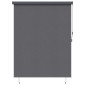 vidaXL Ρόλερ (στόρι) Ανθρακί 220 x 250 cm Ύφασμα και Αλουμίνιο
