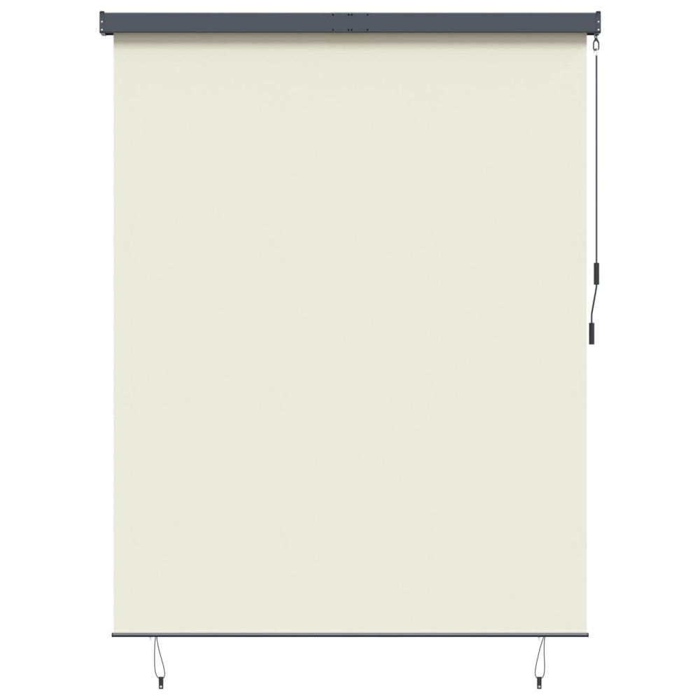 vidaXL Ρόλερ (στόρι) Κρεμ 220 x 250 cm Ύφασμα και Αλουμίνιο