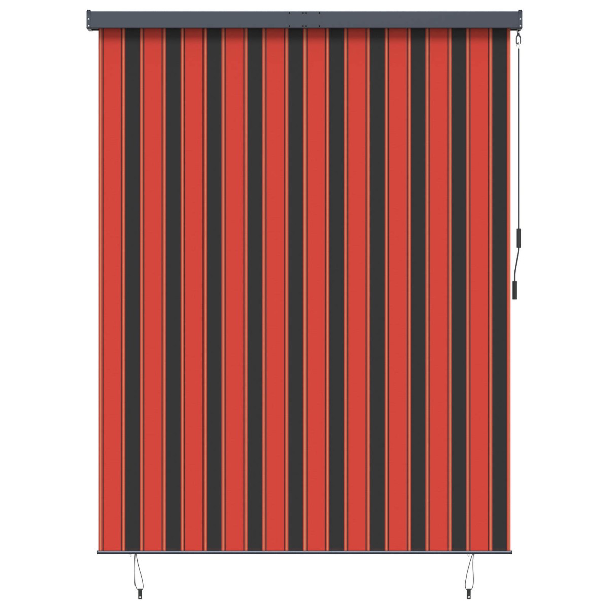 vidaXL Ρόλερ (στόρι) Πορτοκαλί και Καφέ 220 x 250 cm