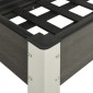 vidaXL Ζαρντινιέρα Κήπου Υπερυψωμένη Γκρι 120x 40 x 75 εκ. από WPC