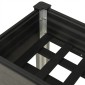 vidaXL Ζαρντινιέρα Κήπου Υπερυψωμένη Γκρι 120x 40 x 75 εκ. από WPC
