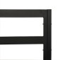 vidaXL Καρέκλα Κήπου 76 x 76 x 79 εκ. Ατσάλινη με Γκρι Μαξιλάρια