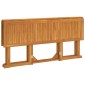 vidaXL Τραπέζι Κήπου Butterfly Πτυσσόμενο 150x90x75 εκ. Μασίφ Teak