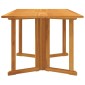 vidaXL Τραπέζι Κήπου Butterfly Πτυσσόμενο 150x90x75 εκ. Μασίφ Teak