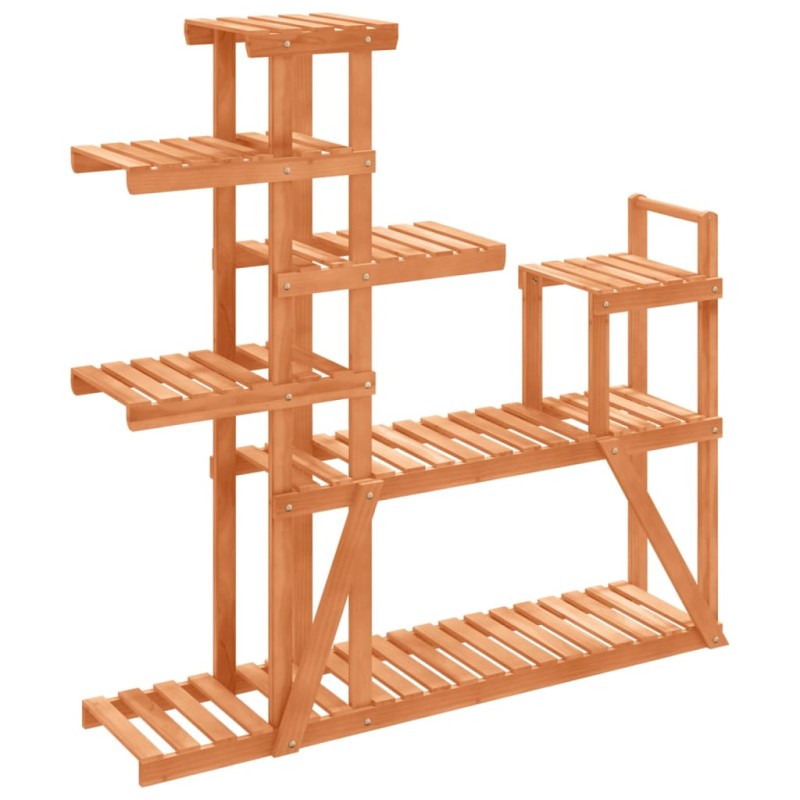 vidaXL Βάση Λουλουδιών 110 x 25 x 111 εκ. από Μασίφ Ξύλο Ελάτης