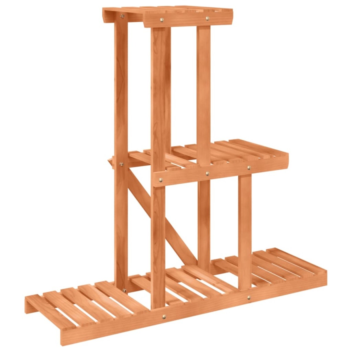 vidaXL Βάση Λουλουδιών 81x25x75,5 εκ. από Μασίφ Ξύλο Ελάτης