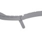vidaXL Ξαπλώστρα Γκρι 184 x 55 x 64 εκ. από Μασίφ Ξύλο Ακακίας