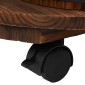 vidaXL Σιντριβάνι με Αντλία και Τροχούς 55x55x80 εκ. Μασίφ Ξύλο Ελάτης
