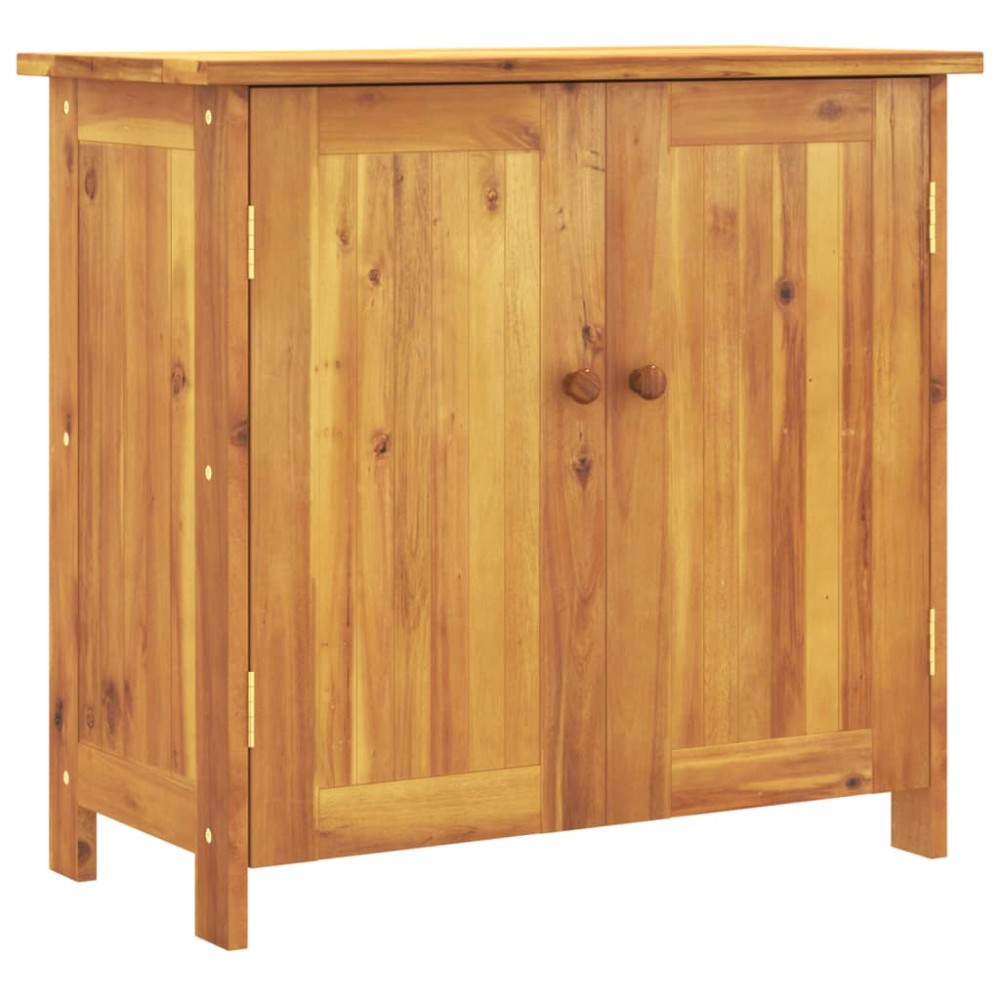vidaXL Ντουλάπι Κήπου 75 x 35 x 70 εκ. από Μασίφ Ξύλο Ακακίας
