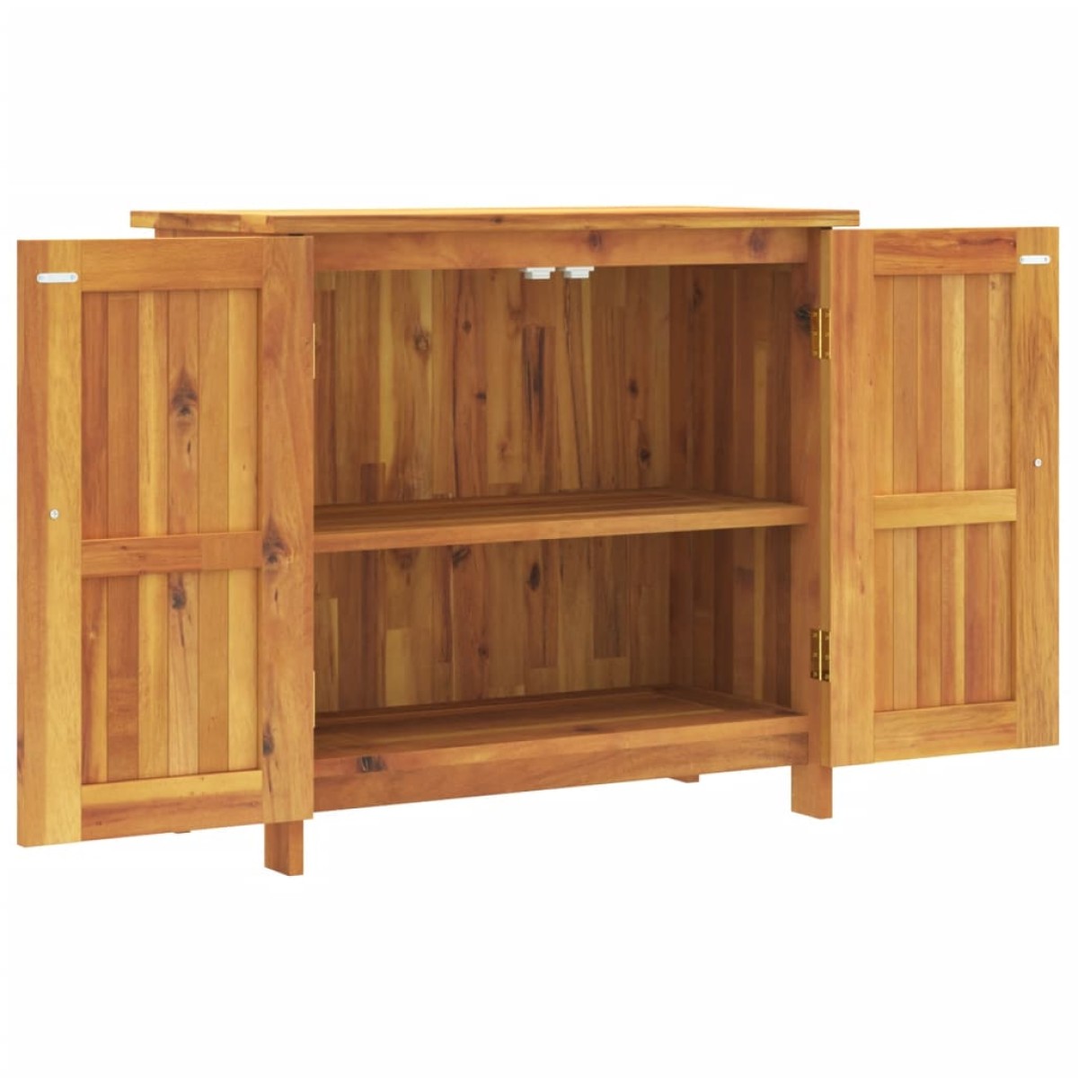 vidaXL Ντουλάπι Κήπου 75 x 35 x 70 εκ. από Μασίφ Ξύλο Ακακίας