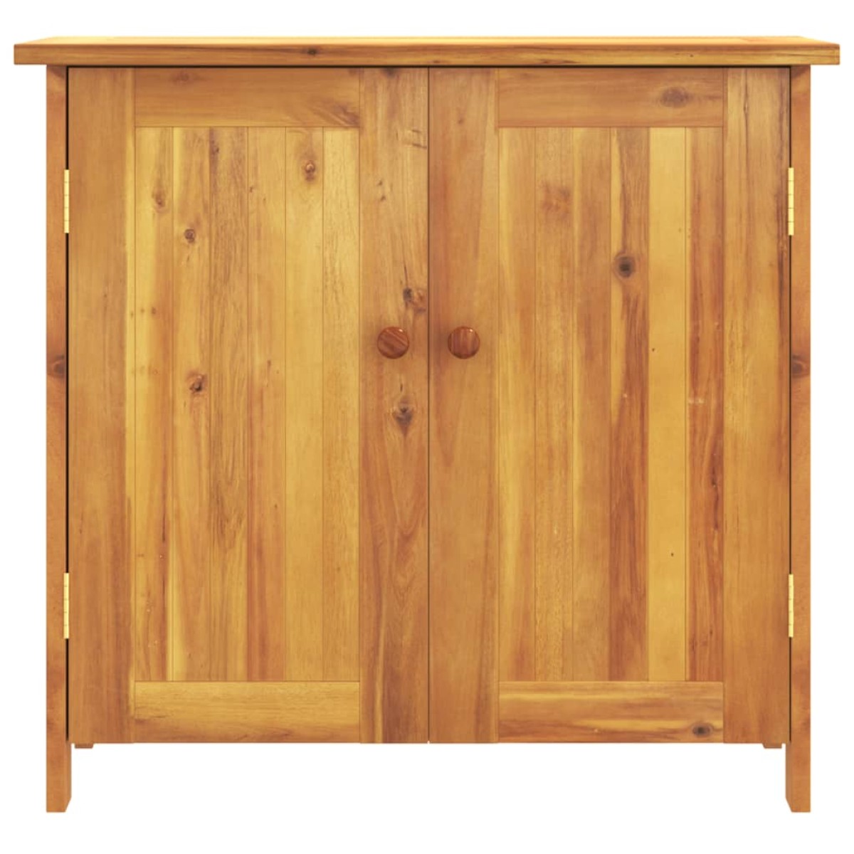 vidaXL Ντουλάπι Κήπου 75 x 35 x 70 εκ. από Μασίφ Ξύλο Ακακίας