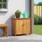 vidaXL Ντουλάπι Κήπου 75 x 35 x 70 εκ. από Μασίφ Ξύλο Ακακίας
