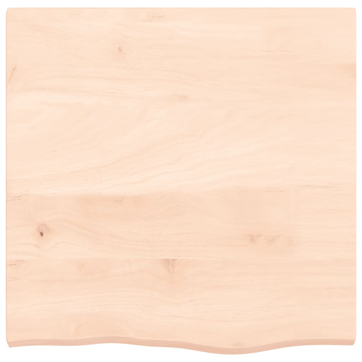 vidaXL Ράφι Τοίχου 60x60x(2-4) εκ. από Ακατέργαστο Μασίφ Ξύλο Δρυός