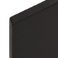 vidaXL Ράφι Τοίχου Σκούρο Γκρι 40x40x2 εκ. Επεξεργ. Μασίφ Ξύλο Δρυός