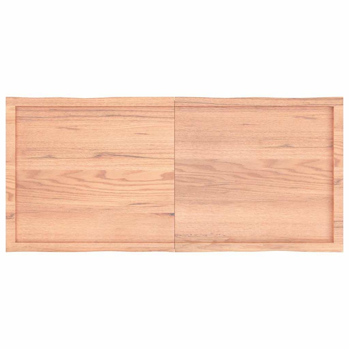 vidaXL Επιφάνεια Τραπεζιού Αν. Καφέ 140x60x6 εκ Επεξ. Μασίφ Ξύλο Δρυός
