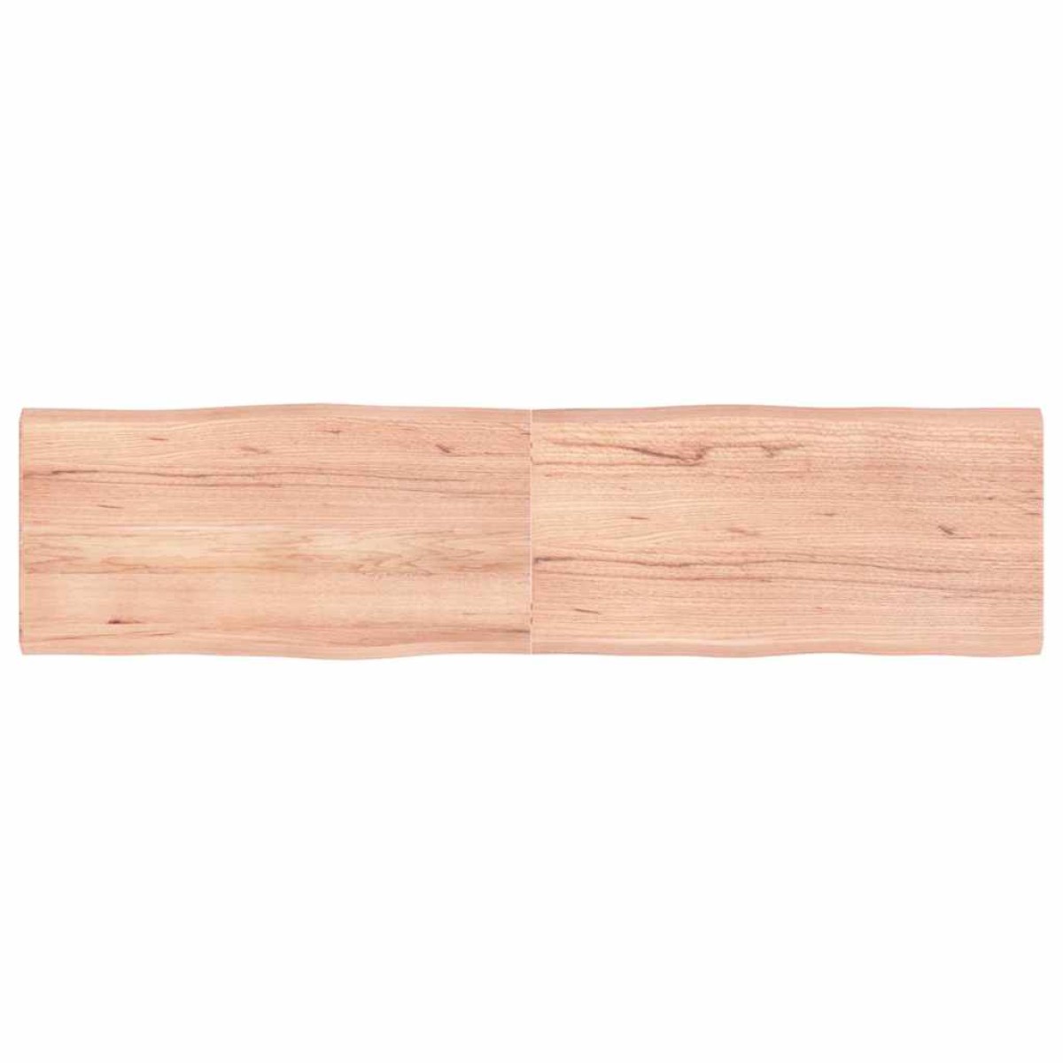 vidaXL Επιφάνεια Τραπεζιού Αν. Καφέ 160x40x4 εκ Επεξ. Μασίφ Ξύλο Δρυός