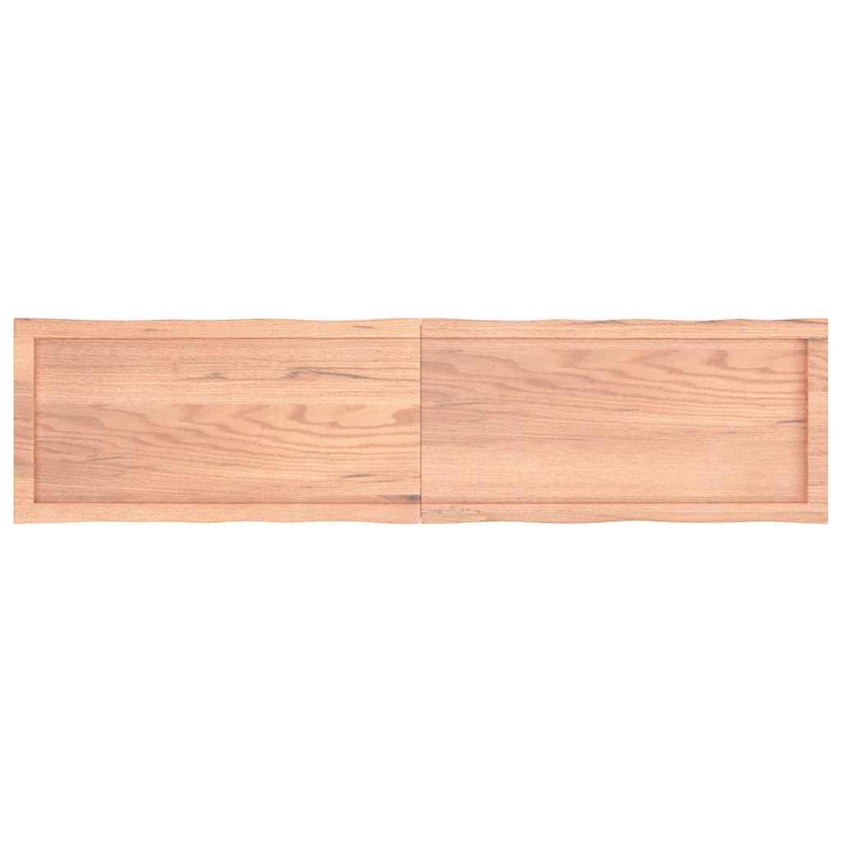 vidaXL Επιφάνεια Τραπεζιού Αν. Καφέ 160x40x4 εκ Επεξ. Μασίφ Ξύλο Δρυός